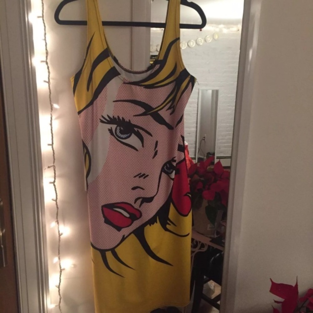 ❤️Retro Pop Art Dress💛